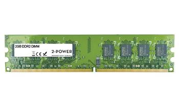 2-Power 2GB PC2-6400U 800MHz DDR2 Non-ECC CL6 DIMM 2Rx8 ( DOŽIVOTNÍ ZÁRUKA ) (MEM1302A)