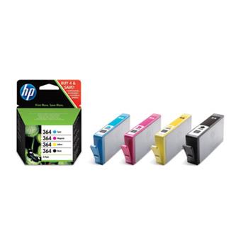 HP 364 CMYK Ink Cartridge Combo 4-Pack, (náhrada za J3M82AE), N9J73AE (N9J73AE)