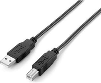 C-TECH Kabel USB A-B 1,8m 2.0, černý (KAB051C24)
