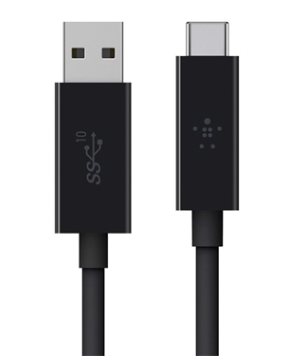 Belkin kabel USB-C 3.1 na USB-A, 0,9m (F2CU029bt1M-BLK)