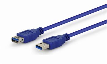 GEMBIRD Kabel USB A-A 3m 3.0 prodlužovací, modrý (KAB051333)