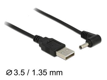 Delock Cable USB Power > DC 3.5 x 1.35 mm Male 90° 1.5 m (83577)