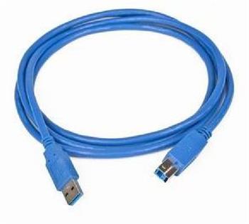 GEMBIRD Kabel USB A-B 1,8m 3.0, modrý (KAB051331)