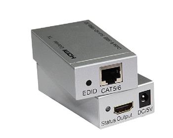 PremiumCord HDMI extender na 60m přes jeden kabel Cat5e/Cat6 (khext60-1)
