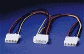Kabelová rozdvojka napájení molex 1x5,25 na 2x 5,25 (CC-PSU-1)