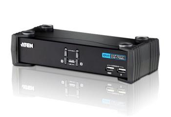 ATEN 2-portový přepínač KVM ™ DVI / Audio USB CS-1762A USB HUB (CS-1762A)