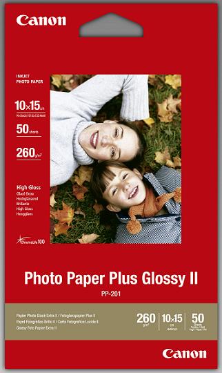 Canon fotopapír PP-201 - 10x15cm (4x6inch) - 265g/m2 - 5 listů - lesklý (2311B053)