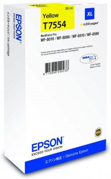 EPSON cartridge T7554 yellow XL (WF-8xxx) (C13T755440)
