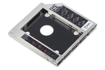 Digitus Instalační rámeček SSD/HDD pro slot pro jednotky CD/DVD/Blu-ray, SATA až SATA III, instalační výška 9,5 mm (DA-71108)