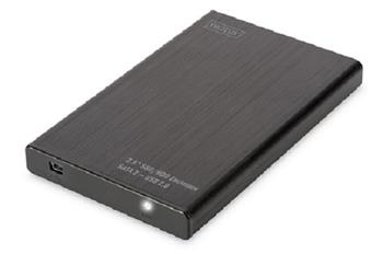 Digitus Externí Hliníkové Pouzdro 2,5 SSD / HDD, SATA III USB 2.0 (DA-71104)