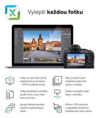 Zoner Photo Studio X na 1 rok pro 1 uživatele (ZPSX-SUB-00)