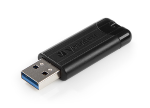 VERBATIM Store 'n' Go PinStripe 64GB USB 3.0 černá (49318)