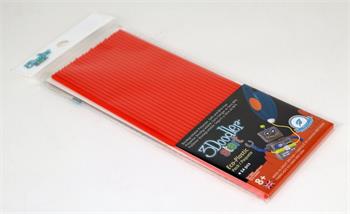3Doodler Eco-Plastic - Red - červené náplně pro 3D pero 3Doodler Start - 24 ks (3DS-ECO03-RED-24)