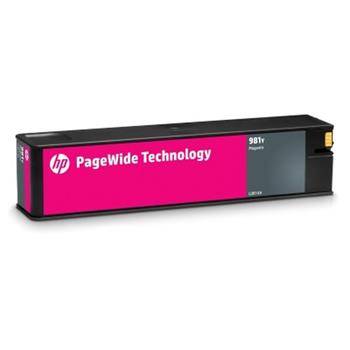 HP 981Y Extra High Yield Magenta Original PageWide Cartridge (L0R14A)