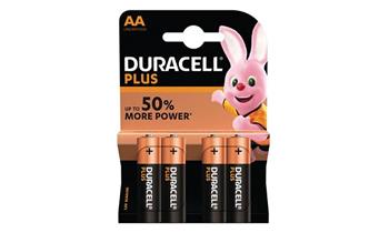 'Duracell MN1500B4 Duracell Plus AA 4 Pack (MN1500B4)