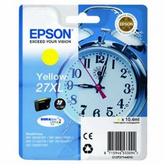 EPSON cartridge T2714 yellow (budík) XL (C13T27144012)