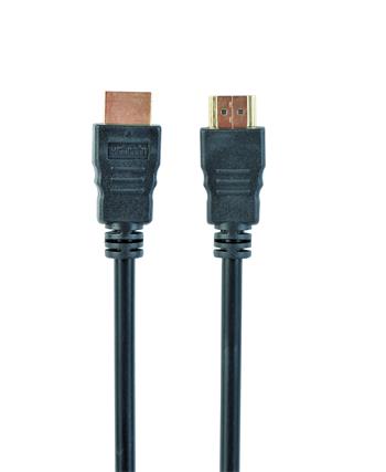 CABLEXPERT Kabel HDMI-HDMI 30m, 1.4, M/M stíněný, zlacené kontakty, černý, PREMIUM QUALITY SHIELDING (CC-HDMI4-30M)