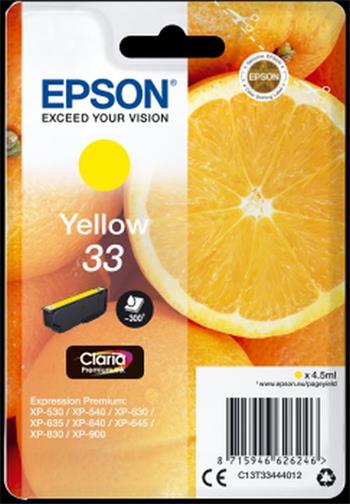 EPSON cartridge T3344 yellow (pomeranč) (C13T33444012)