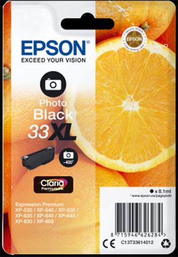 EPSON cartridge T3361 photo black XL (pomeranč) (C13T33614012)