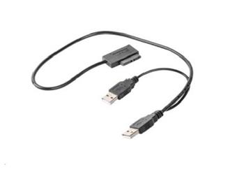 CABLEXPERT Kabel externí adaptér USB na Slim SATA SSD, DVD (A-USATA-01)