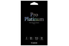 Canon fotopapír PT-101 Photo Paper PRO Platinum - 10x15cm (4x6inch) - 300g/m2 - 50 listů - lesklý (2768B014)