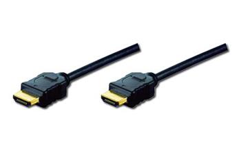 Digitus Připojovací kabel HDMI High Speed, typ A M/M, 5,0 m, Full HD 60p, zlatý, bl (AK-330107-050-S)