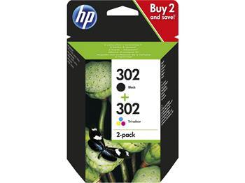 HP X4D37AE 302 Ink Cartridge Combo 2-Pack (X4D37AE)