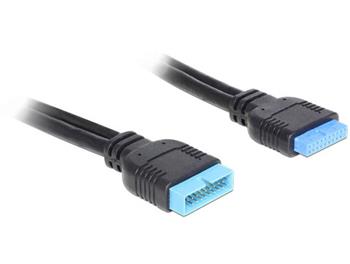 Delock prodlužovací kabel USB 3.0 pin konektor samec / samice (82943)