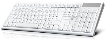 CONNECT IT Multimediální bezdrátová klávesnice, 2,4GHz, USB, CZ + SK layout, bílá (CKB-3010-CS)