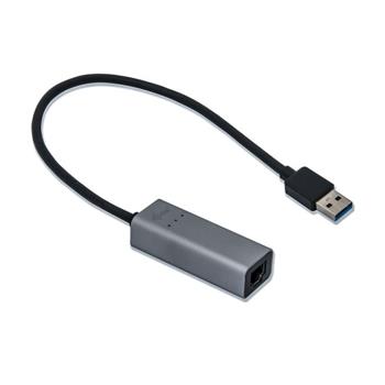 i-Tec USB3.0 METAL Gigabit Ethernet 10/100/1000 adaptér, LED, RJ45 (U3METALGLAN)