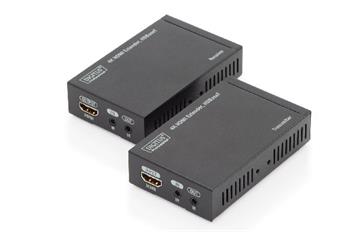 DIGITUS Sada 4K HDMI Extender, HDBaseT, UHD 4K * 2K @ 30 Hz, 70 m po síťovém kabelu (Cat 5E, 6, 7) (DS-55500)