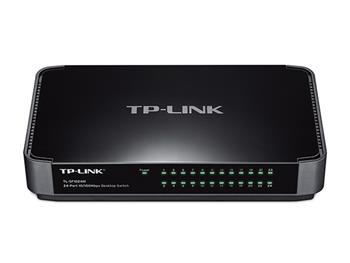 TP-Link TL-SF1024M Desktop Switch 24x 10/100Mbps, plastové šasi (TL-SF1024M)