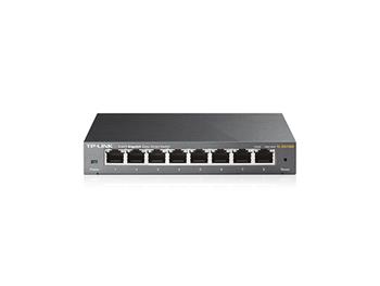 TP-Link TL-SG108E - 8-Port Gigabit Desktop Easy Smart Switch, 8x10/100/1000Mbps RJ45 ports (TL-SG108E)