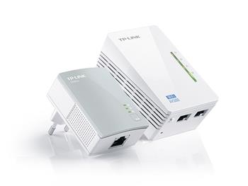 TP-Link Powerline extender TL-WPA4220 Starter Kit 300Mbps AV600 WiFi Powerline Extender Starter Kit (TL-WPA4220KIT)