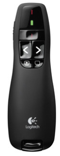 Logitech prezentér Wireless Presenter R400, černý (910-001356)