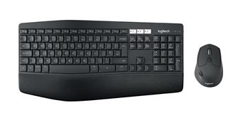 Logitech klávesnice s myší MK850 Performance, CZ (vlisováno v ČR), černá (920-008226CZ)
