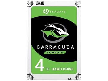 Seagate BarraCuda 3.5" HDD, 4TB, 3.5", SATAIII, 256MB cache, 5.400RPM (ST4000DM004)