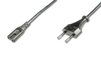 Digitus Napájecí kabel, Euro - C7 M / F, 1,2 m, H03VVH2-F2G 0,75qmm, bl (AK-440114-012-S)