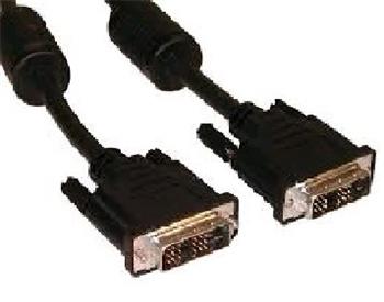 C-TECH Kabel přípojný DVI-DVI, M/M, 1,8m DVI-D, dual link (KABCT1F22)