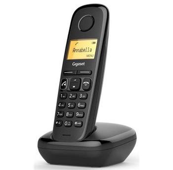Gigaset A270-BLACK - DECT/GAP bezdrátový telefon, barva černá (GIGASET-A270-BLACK)