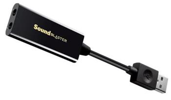CREATIVE Sound Blaster PLAY! 3 USB (externí zvukovka), 3D zvuk, USB DAC převodník a zesilovač (70SB173000000)