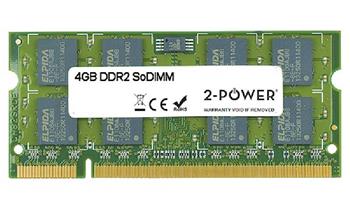 2-Power 4GB PC2-6400S 800MHz DDR2 CL6 SoDIMM 2Rx8 (DOŽIVOTNÍ ZÁRUKA) (MEM4303A)