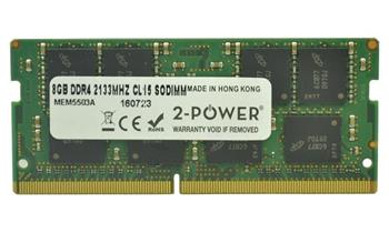 2-Power 8GB PC4-17000S 2133MHz DDR4 CL15 Non-ECC SoDIMM 2Rx8 (DOŽIVOTNÍ ZÁRUKA) (MEM5503A)