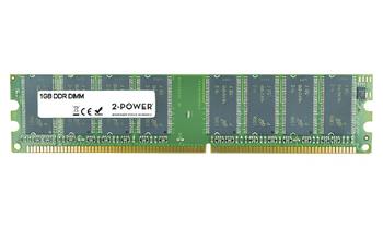 2-Power 1GB 400MHz DDR Non-ECC CL3 DIMM 2Rx8 ( DOŽIVOTNÍ ZÁRUKA ) (MEM1002A)