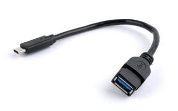 Kabel CABLEXPERT USB-C OTG kabel, 20cm, pro tablety a smartphone (A-OTG-CMAF3-01)