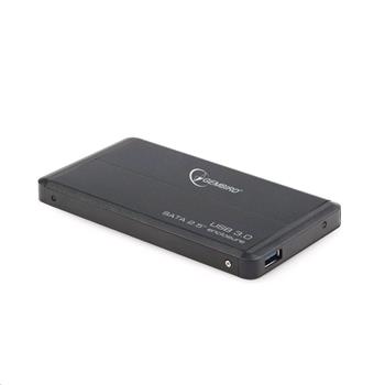GEMBIRD Externí box pro 2.5" zařízení, USB 3.0, SATA, černý (EE2-U3S-2)
