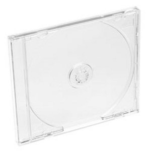 COVER IT Krabička na 1 CD 10mm jewel box + tray čirý 10ks/bal (27010P10)