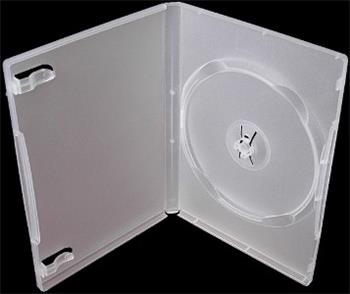COVER IT Krabička na 1 DVD 14mm super čirý 10ks/bal (27048P10)