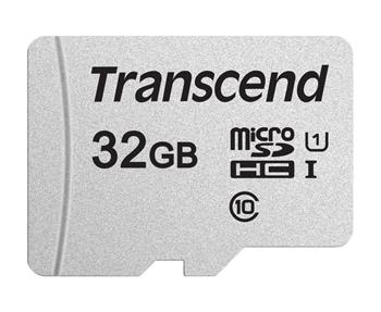 Transcend 32GB microSDHC 300S UHS-I U1 (Class 10) paměťová karta (bez adaptéru) (TS32GUSD300S)