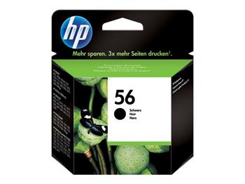 HP Ink Cartridge 56/Black/520 stran (C6656AE)